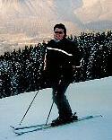 Eine leidenschaftliche Skifahrerin